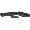 thumbnail image 1 of Outsunny Coussins de Remplacement pour Meubles d'Extérieur Coussin de Siège de Jardin, 1 of 10
