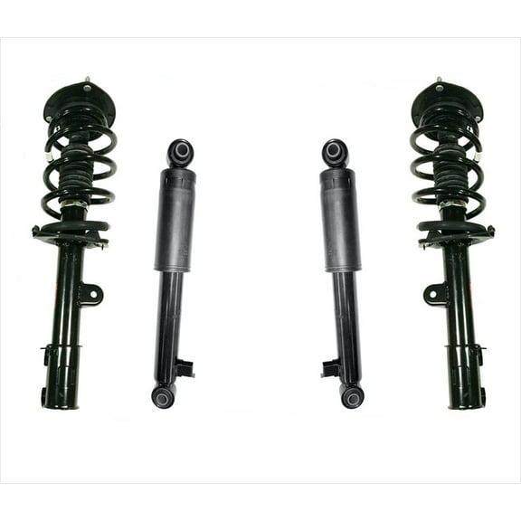 Front Left & Right Complete Struts & Rear Shocks fits 10-12 Hyundai Santa Fe