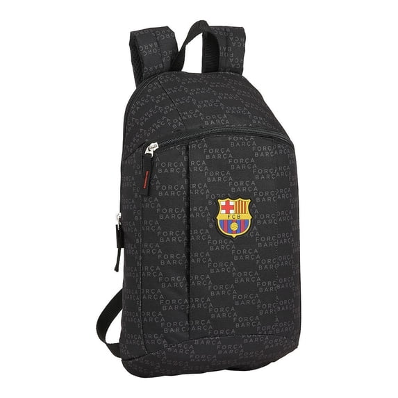 Casual Backpack F.C. Barcelona Black (22 x 39 x 10 cm) unisex