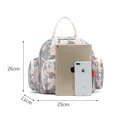 thumbnail image 3 of Bolsa de pañales para mamá, bolsas de maternidad para cosas de bebé, Mochila pequeña para cambiar pañales para mamás, bolsa de viaje para mujeres, organizador de cochecito, 3 of 4