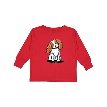 

Inktastic KC Cavalier Spaniel Gift Toddler Boy or Toddler Girl Long Sleeve T-Shirt