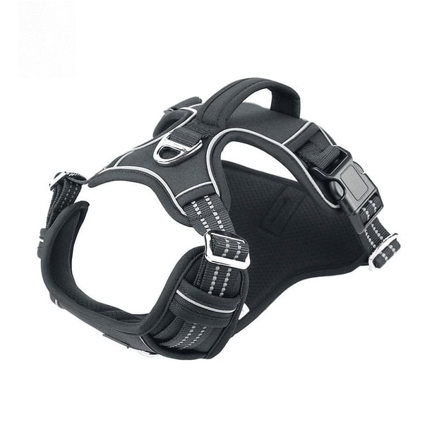 Correa de pecho deportiva para mascotas con asa vertical, chaleco de remolque para perros, dispositivo de perforación a prueba de explosiones, protección de seguridad para mascotas