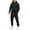 Black_03#1106D, variant on Hearthz Men's Tracksuit 2 Piece Sweatsuit Set Oversized Sweatshirt Jogger Sweatpants 2025 Casual Winter Mens Sweat Suits