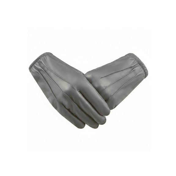 Genuine Leather Unlined Low Cut Police Gloves, Dress Gloves, Search Gloves, Parade Gloves For Men
