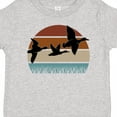 thumbnail image 4 of Inktastic Duck Hunting Retro Sunset Hunter Boys or Girls Toddler T-Shirt, 4 of 5