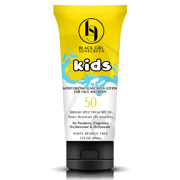 Black Girl Sunscreen Kids Broad Spectrum SPF 50 - Walmart 