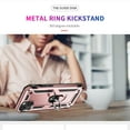 thumbnail image 4 of For iPhone 14 Case ,Heavy Duty Shockproof Body Phone Cover Built in Metal Rotated Magnetic Ring Holder Kickstand,Dustproof,Anti-Scratch,Dual Layer Military-Grade Drop protection,Rosegold, 4 of 8