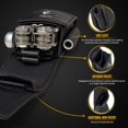 thumbnail image 3 of Galvanox Nylon Multi-Tool Sleeve with 21 Flat End Screwdriver Bits & Holder, Belt Pouch with Pockets and Bit Set Included, Compatible with, 3 of 8