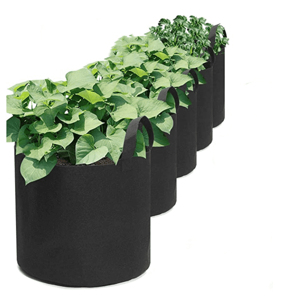 Nogis 5Pack Reuseable Grow Bags for Potato Tomato Vegetables Garden