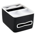 thumbnail image 3 of koolsoo Universal Car Armrest Storage Box Tissue Box Automotive Cup Holder Auto Interior black white, 3 of 9