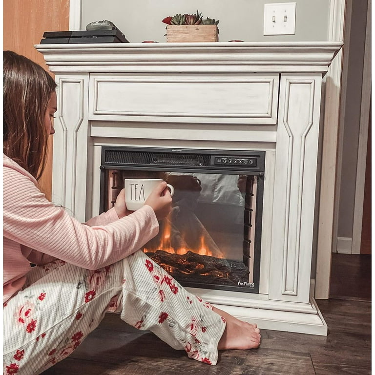 e-Flame USA Breckenridge 25 x 20 Insert LED Electric Fireplace -  Walmart.com