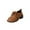 Brown, variant on Wensltd Comfy Chunky Low Heel Shoes for Women Round Toe Work Daily Wear Black Lightweight Shoe