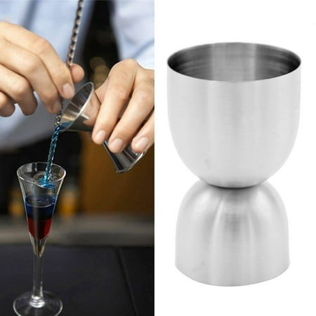 Smilehome Stainless Spirit Cocktails Measure Cup Jigger Alcohol Bartending Bar&Wine
