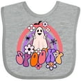 thumbnail image 3 of Inktastic Spooky Retro Halloween Ghost Boys or Girls Baby Bib, 3 of 4