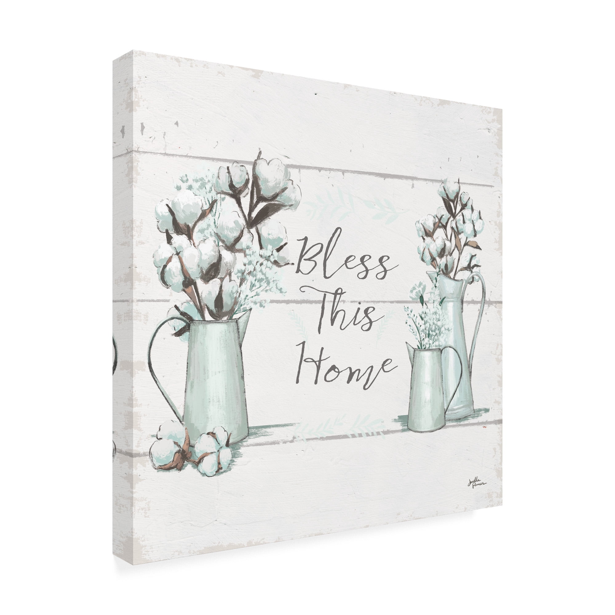Trademark Fine Art 'Blessed I v2 Square' Canvas Art by Janelle Penner