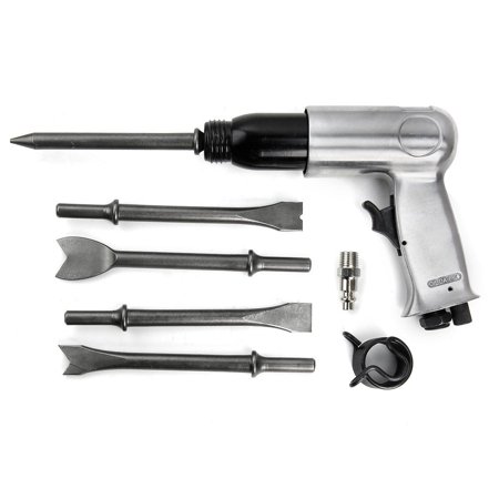 Scaling Hammer Chisels - Professional HD Air Hammer, with 5PC Chisel Kit