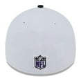 thumbnail image 4 of Men's New Era  White/Black Baltimore Ravens 2023 Sideline 39THIRTY Flex Hat, 4 of 6