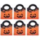 thumbnail image 1 of 50pcs Halloween Party Treat Bags Plastic Pumpkin Gift Bags Party Favor Goodie Bags, 1 of 5