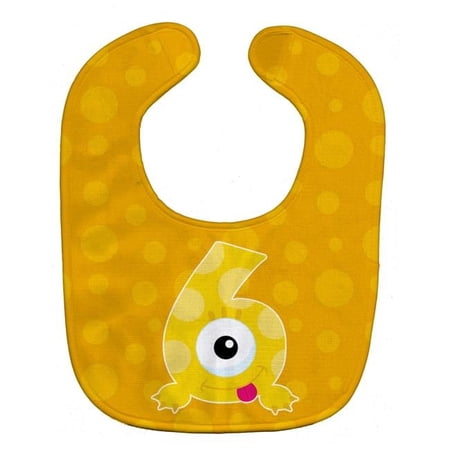Monster Month 6 Baby Bib