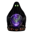 thumbnail image 5 of Clearance Halloween Crystal Ball Decoration, Resin Horror Ball with Ghost Skull Patterns, Spooky Tabletop Decor for Porch Yard Window Party Haunted House, 5 of 5