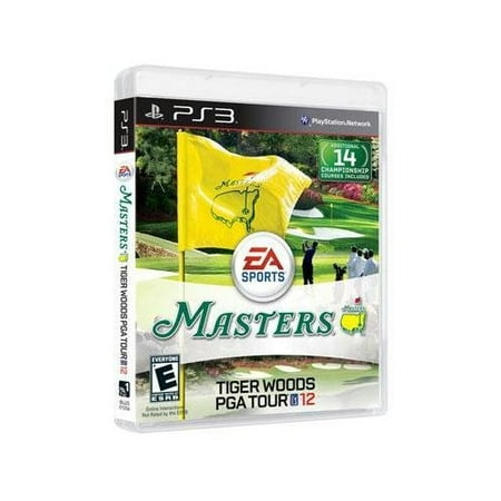 Refurbished Tiger Woods PGA Tour 12 The Masters Simulation Game Multiplayer Supports