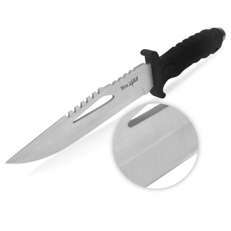 Yes4All Camping Knife with Sheath & Fire Starter - Tactical Knife H152 