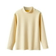 thumbnail image 1 of T-shirt à Manches Longues pour Filles, Hauts d'Automne pour Enfants, Col Rond, Basiques, T-Shirts Garçon, Taille Garçons 8-9 Ans, 1 of 9