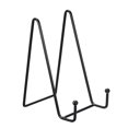 thumbnail image 4 of Uxcell 6 Inch Plate Stands for Display, Black Iron Easel Holder for Picture Frame 2 Pack, 4 of 5