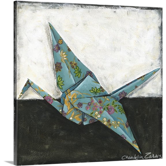 Great BIG Canvas | "Crane" Canvas Wall Art - 16x16