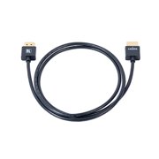 Kramer Electronics C-HM/HM/PICO Ultra-Slim Flexible High-Speed HDMI Cable with Ethernet, Black, 3'