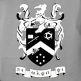 thumbnail image 3 of CafePress - Pi Alpha Phi Black And White Crest T Shirt - Womens Comfort Colors® Shirt, 3 of 4