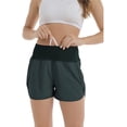 thumbnail image 3 of Shorts de Course et d'Entraînement Taille Haute pour Femmes 2,5 Pieds' avec Doublure et Poche Arrière à Fermeture Éclair, 3 of 6
