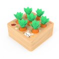 thumbnail image 3 of A A Juego de combinación de rompecabezas de juguetes de plantas y cosechas para niños pequeños 2/3/4 entrenamiento de agarre manual, 3 of 5