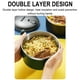 thumbnail image 5 of Fiudx Tazón para Sopa de Ramen, de Acero Inoxidable de Doble Pared, con Tapa Hermética y Orificio para Vapor, Recipiente Aislante para Ramen Instantáneo y Regular, Recipiente Multiusos para Alimentos, 5 of 6