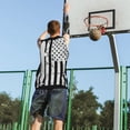 thumbnail image 5 of Sikiie Submarine Vintage Flag Basketball Jersey Reversible Men's Mesh Athletic Sports Shirts Training Practice S-4XLXX-Large, 5 of 6