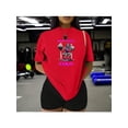thumbnail image 1 of Playera Divertida Para Gimnasio Hoy Toca C*** Playera Para hacer Ejercicio Color Rojo Talla Extra Grande Marca Emil SaEs, 1 of 4