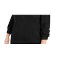 thumbnail image 3 of Karen Scott Womens Plus Cable Knit Zip Front Cardigan Sweater, 3 of 3