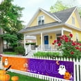 thumbnail image 6 of Halloween Gender Reveal Banner Booy Or Ghoul - Halloween Fence Banner Orange Purple Unique Design Halloween Yard Banner, Fall Gender Reveal Decorations Baby Shower Gender Reveal Party Decor, 6 of 7