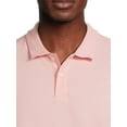 thumbnail image 4 of George Men's & Big Men's Pique Polo Shirt with Short Sleeves, Sizes XS-3XL, 4 of 5