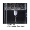 thumbnail image 3 of Drenaje del piso de la ducha Válvula preventora de reflujo Núcleo de alcantarillado Inserto de drenaje Tapón de drenaje Colector de cabello Sellador de gas Colador de piso Sello de trampa estilo, 3 of 4