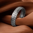 thumbnail image 3 of Brazalete Ketzalia Braid Plata Ley .925 Colección 2021, 3 of 3