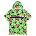 thumbnail image 1 of Minecraft Boys Creeper Hooded Towel, 1 of 1