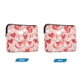 thumbnail image 7 of FORMRS 15"-15.6" Laptop Sleeve Protective Case Soft Carrying Quilted Computer Bag Cover, Bunnies and Hearts, 7 of 7