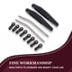 thumbnail image 2 of Control remoto Brazo trasero Kit Suspensión Rod Vender Vehículo Actualizaciones de la pieza de repuesto Reemplazo para Axial RR10 90048 90053 Negro Inevent HA012094-06, 2 of 7