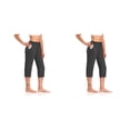 thumbnail image 4 of Eigraketly Pantalones de mujer Pantalones deportivos Bolsillo grande Pantalones de chándal de cintura alta M Gris S,Gris 2piezas, 4 of 6