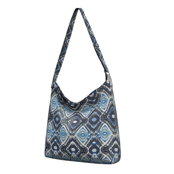 Artistic Room Accents Crossbody Bag - Floral Hippie Shoulder Tote, Large Capacity Minimalist Travel Purse