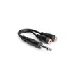 thumbnail image 2 of Hosa YPR 103 - Audio cable - 6 in - black, 2 of 3