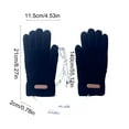 thumbnail image 3 of SPOORYYO USB Heated Gloves for Men and Women, Winter Warm Touchscreen Thermal Gloves with Full Finger Coverage, Anti-Slip Grip for Working and Typing, One Size Fits All, 3 of 6