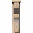thumbnail image 2 of 5 1/2"W x 14"D x 22"H Monterey Smooth Corbel w/Backplate, Douglas Fir, 2 of 9