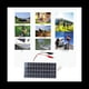 thumbnail image 3 of Panel Solar de Polisilicio de 5W 12V el Panel de Carga Impermeable PortáTil para Exteriores con Clips Puede Cargar la BateríA de 9-12V, 3 of 5
